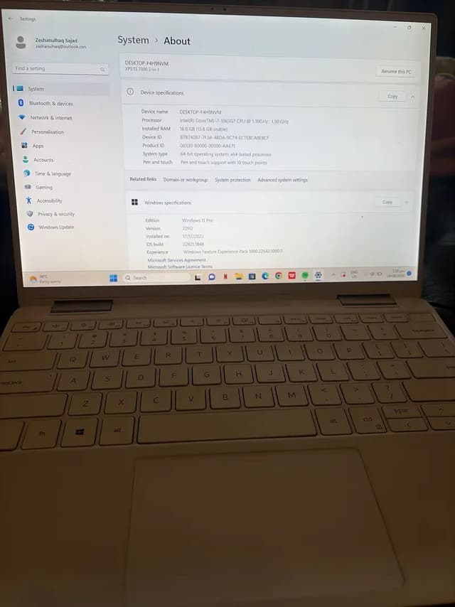 Dell XPS 13 7390 2-in-1 | Core i7 | 16GB RAM | Touchscreen | Brand New