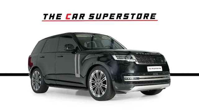 Land Rover Range Rover SE P400 Al Tayer Warranty Until 2028-Black On Black