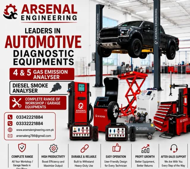 Exhaust Gas Emission Analyser / DIESEL SMOKE ANALYSER