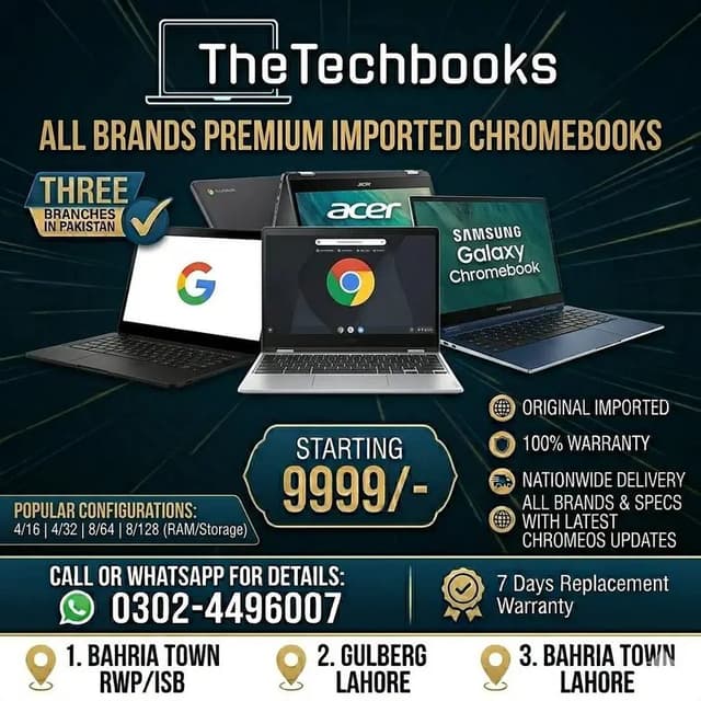 HP Chromebooks Windows Converted or Playstore All Brands For Students