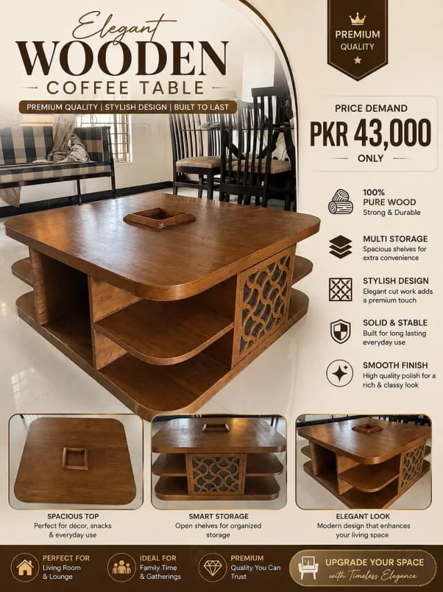 Table || Wooden Table || CoffeeTable || Luxury Table for Sale
