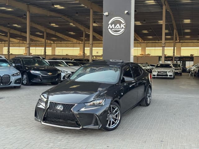 Lexus IS350 F SPORT PLATINUM 3.5L (311 HP) 3.5L V6 / F-SPORT KIT / LOW MILEAGE / RADAR / ROAD ASSIST / COOLING AND HEATING