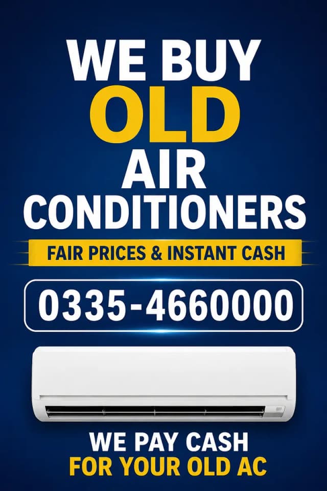 Old AC Purchase Islamabad & Rawalpindi | Purana AC Khareedte Hain