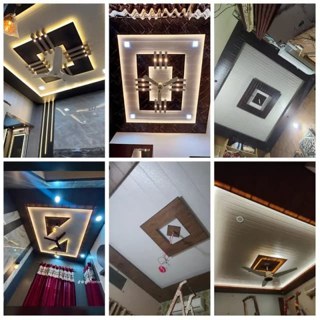 Fancy celing-Pvc fancy ceiling-Fancy ceiling design-Pvc fancy up down