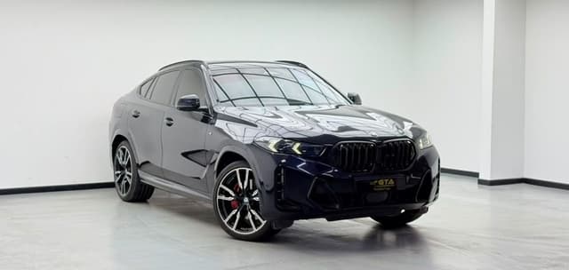 BMW X6 XDRIVE40I M SPORT 2024 BMW X6 xDrive40i M-Sport PRO, 2028 BMW Warranty + Service Pack, Full BMW Service History, GCC