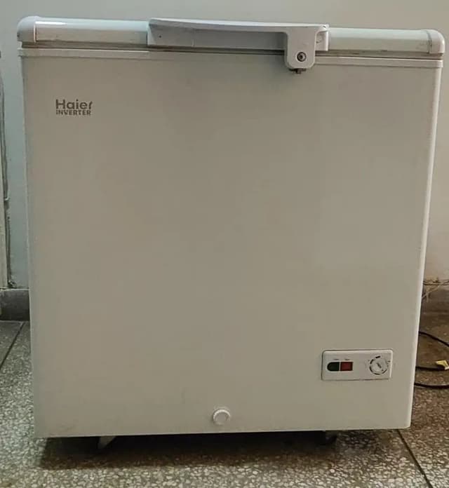 Haier single door deep freezer