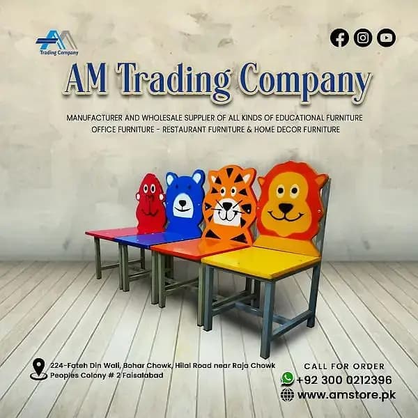 Kids Furniture - Study Furniture - Desk Benches - kids