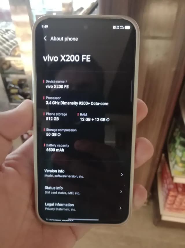 Vivo X200 Fe