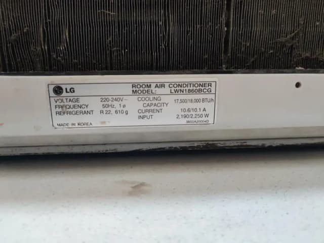 window ac achi condition ma ha