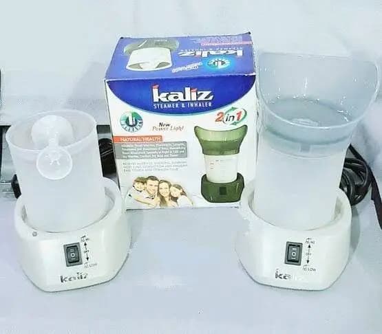 Kaliz 2in1 Baby Steamer - New Beauty Spa Mist Steamer and Inhaler for Block Nose Aromatheraphy Face Moisture Care Steamer