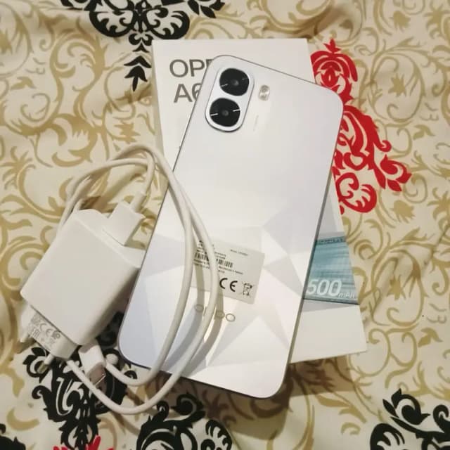 OPPO A6k, 4/128 GB with 6500 Capacity Battery, Just Box Open