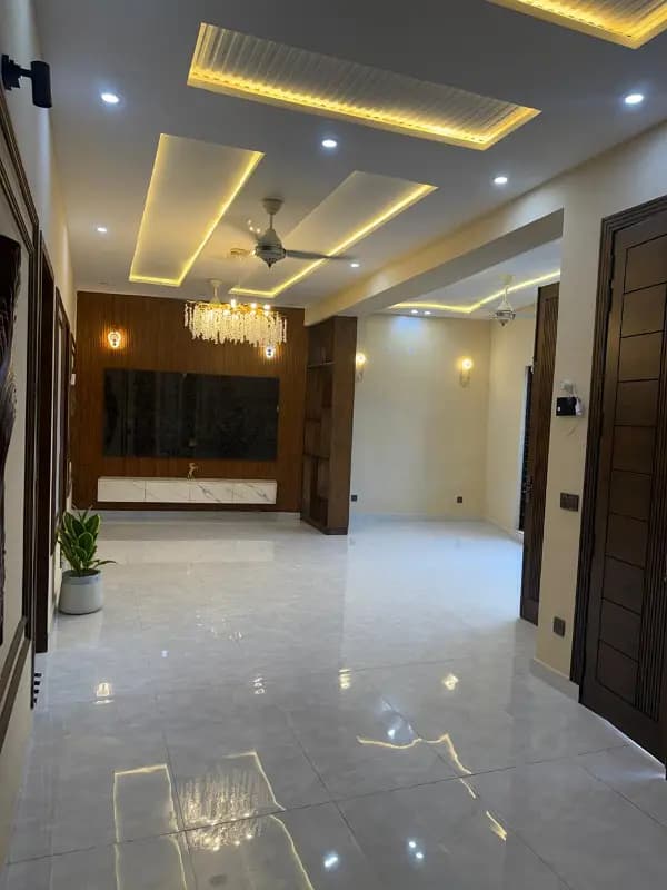 7.25 Marla Brand New Facing Park House For Sale With 5 Beds In Bahria Town Lahore