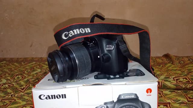 Canon EOS 4000D DSLR - Brand New Condition - All Original Accessories