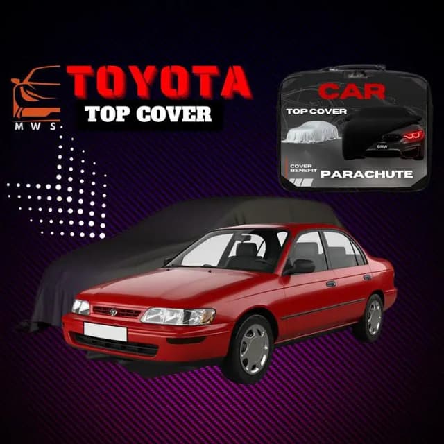 Toyota Corolla 1991–1995 Car Top Cover | Parachute | Waterproof | Scratch Resistant