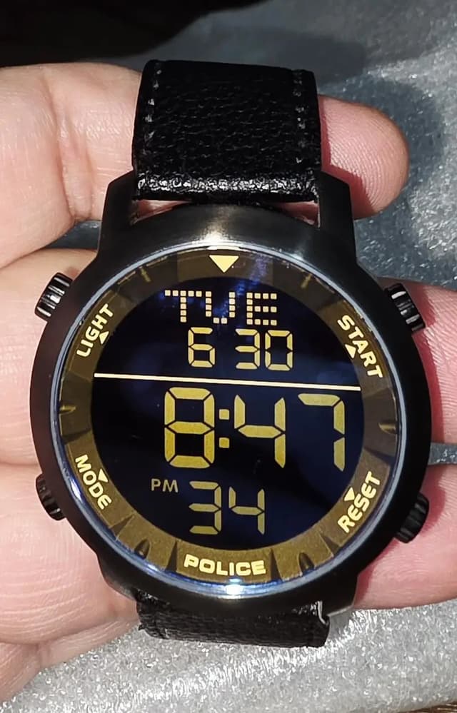 Police Timepieces Watch (Model 12898J)
