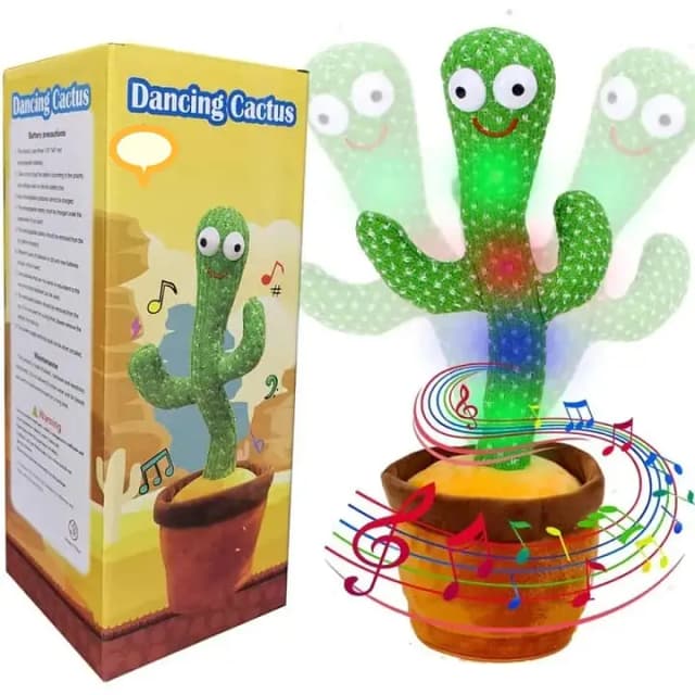 Dancing Cactus Toy  Interactive Sing & Talk