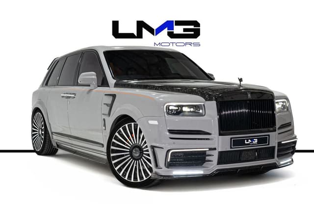 Rolls Royce Cullinan BLACK BADGE 2024 ROLLS ROYCE CULLINAN MANSORY | VERY LOW MILEAGE | SERVICED BY OFFICIAL DEALER | LMG