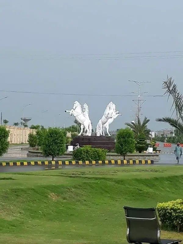 20 Marla plot for sale new Lahore city near bahria town Lahore