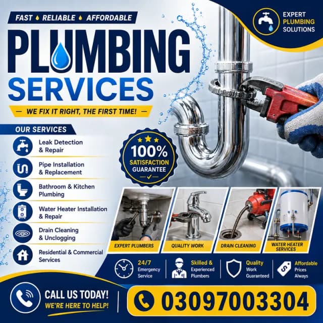 Professional Plumbing Services | Leak Repair, Pipe Work