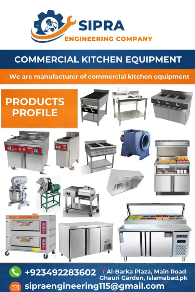 Commercial Kitchen Equipment Manufacturer | Restaurant Kitchen Setup