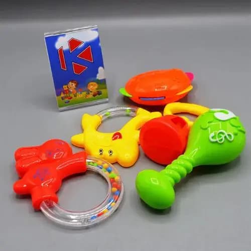 Baby Rattles Teether Toy Teeth Biting For Babies