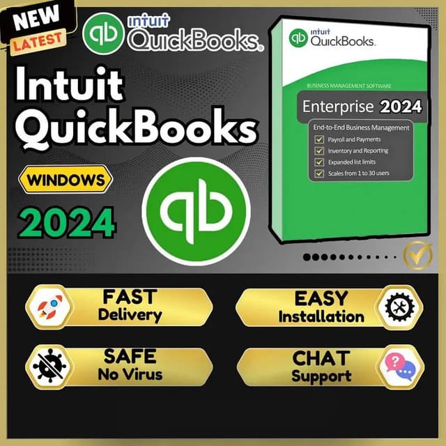 Quickbooks Desktop Accounting Software For Window Computer 03069211601