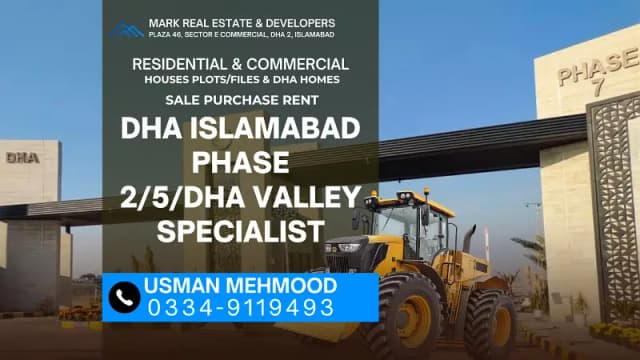 Affordable 1 Kanal Plot for Sale in DHA Phase 5 Islamabad Sector F1 | All Dues Clear
