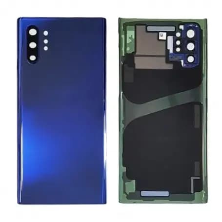 Samsung Galaxy Note 10 Plus Back original glass blue color