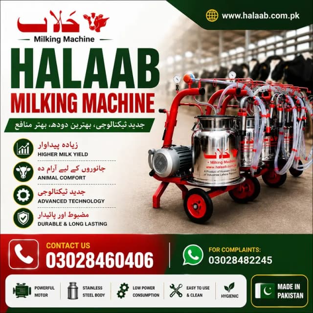 Milking machine for cows/buffalo/mats/showering system