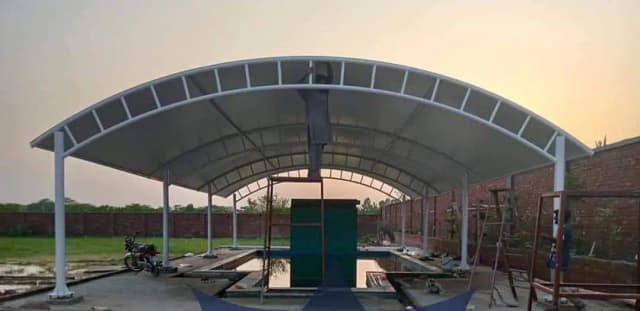 Canopies shades/  Car parking shades, Pvc tensile shades & sheets