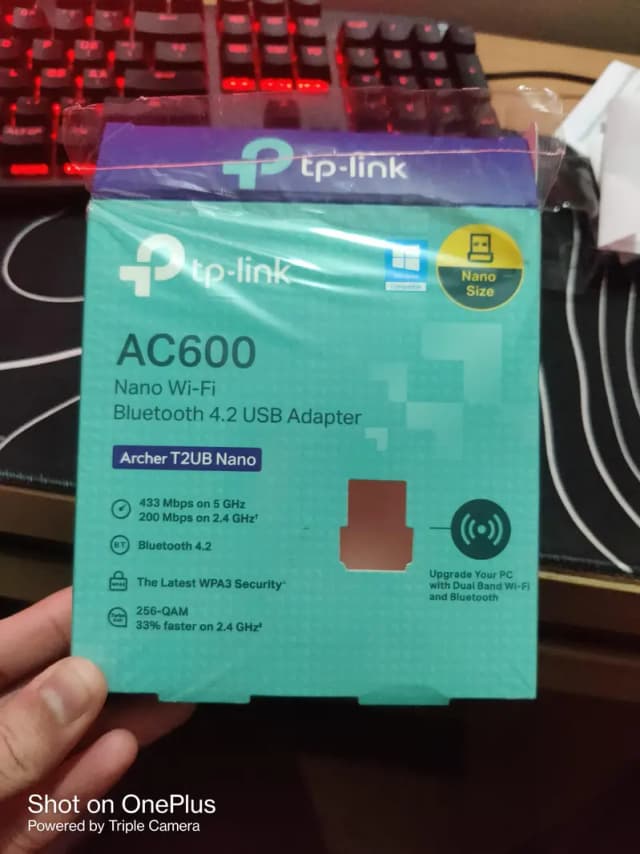 Tp link ac600 nono wifi plus Bluetooth 10/10 just box opened