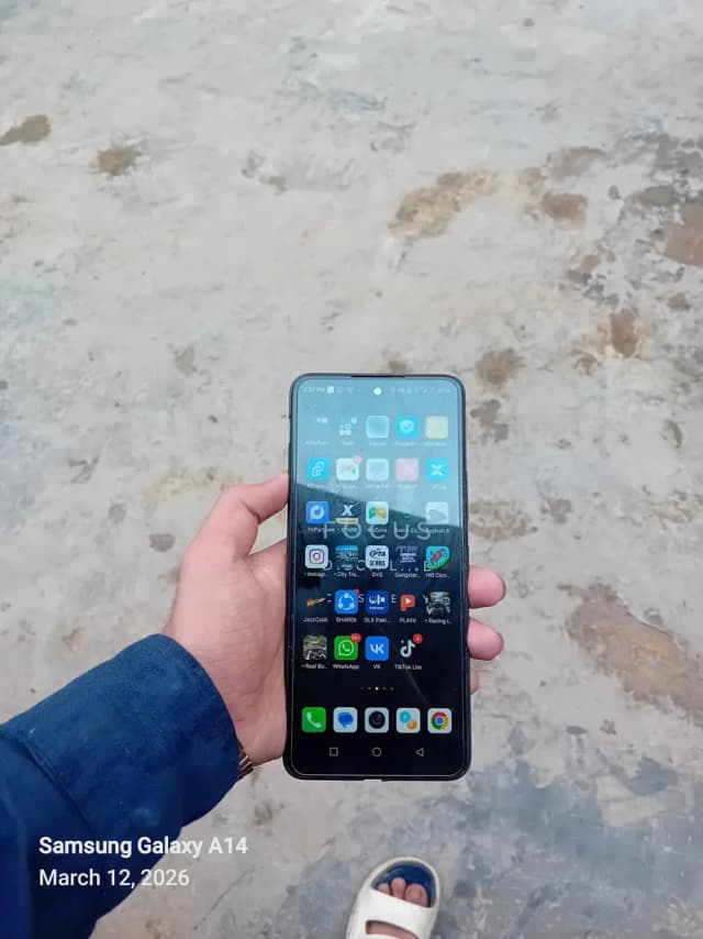 INFINIX HOT 11S 4+3 128 GAMING PHONE SELL + EXCHANGE CONDITION 10BY 9