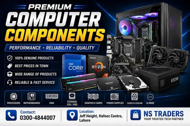 Computer Components & Accessories | Processors, RAM, SSDs, GPUs & More