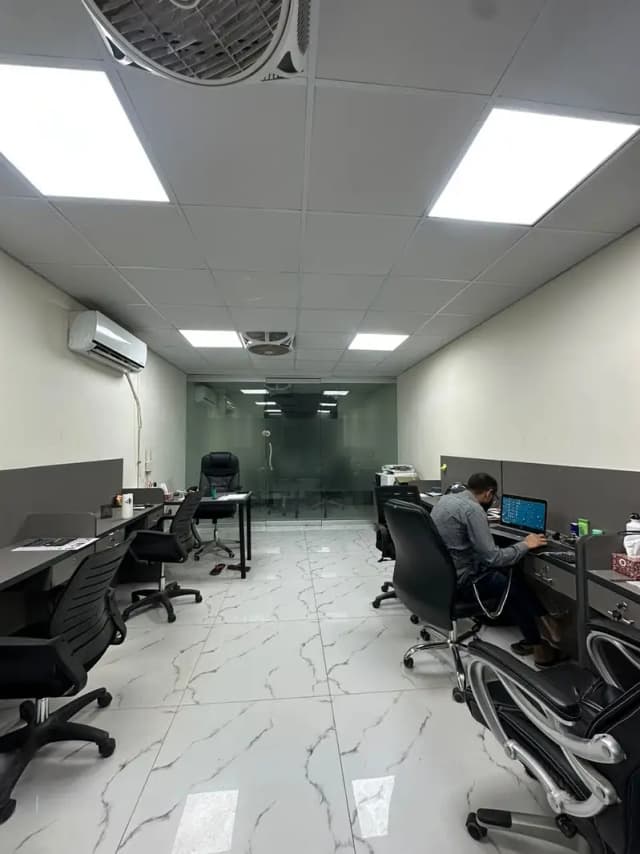 Office Available In Rent At Bahadurabad.
