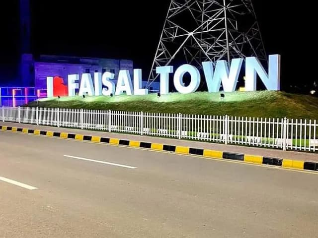 10 Marla Residential Plot Available For sale in Faisal Town phase 1 of Block C islamabad pakistan