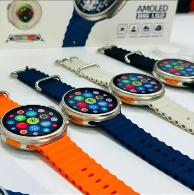 Super Amoled Display Z 78  Original Premium Smart Watch description  Original Z78 Ultra Smart Watch - 1.52" Large AMOLED Smartwatch Display, Bluetooth Calling SMARTWATCH Fitness Tracker (Mult