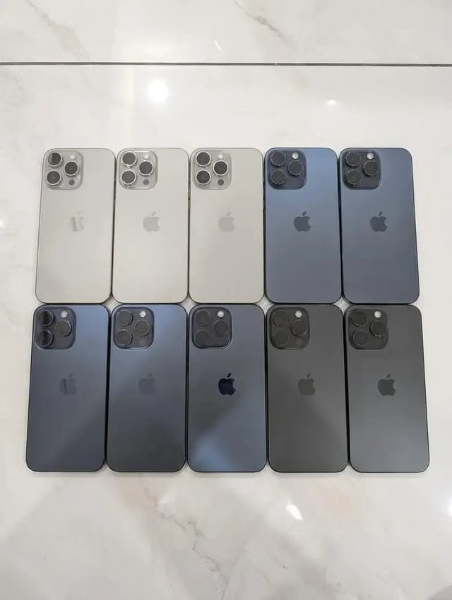 IPHONE 15 PRO MAX 256GB JV AND FACTORY NON PTA LLA NATURAL BLUE BLACK