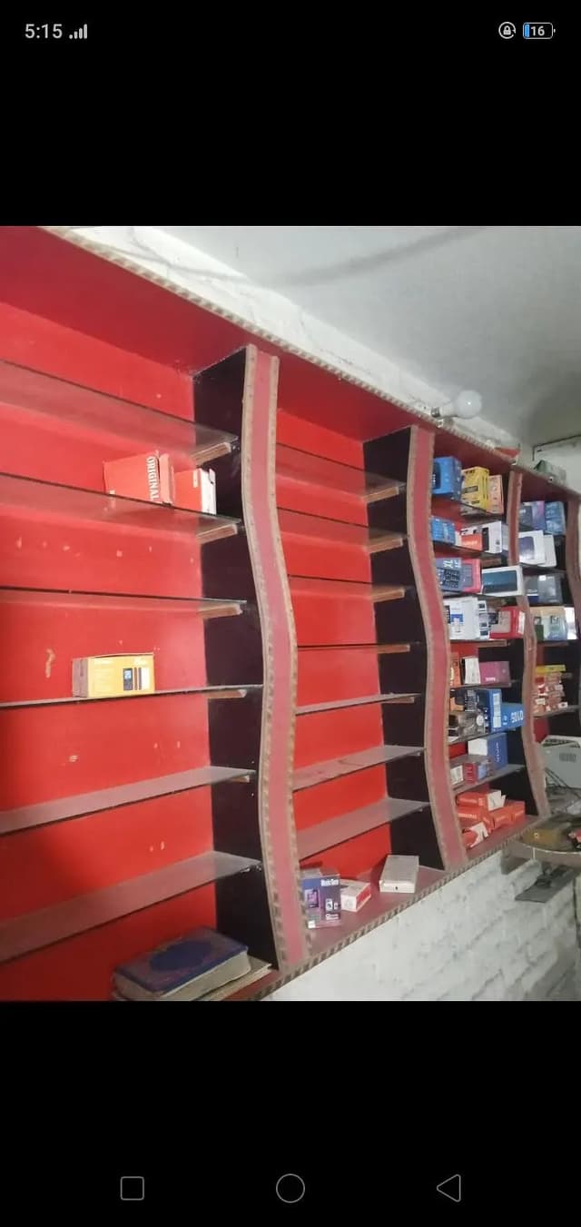 racks + counter complete shop decor