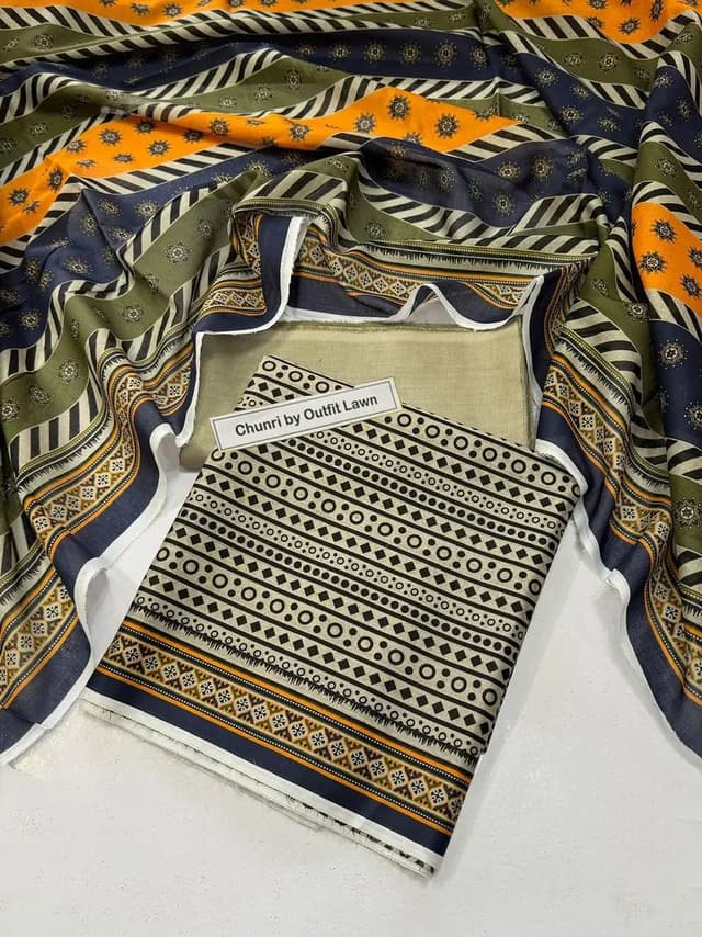 Chunri by Outfit Lawn| Premium Unstitched Collection | Free Delivery