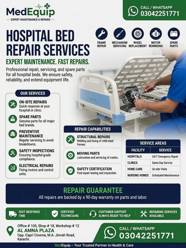 Hospital Bed Maintenance & Repair | Bed Service | On-Site Repairs