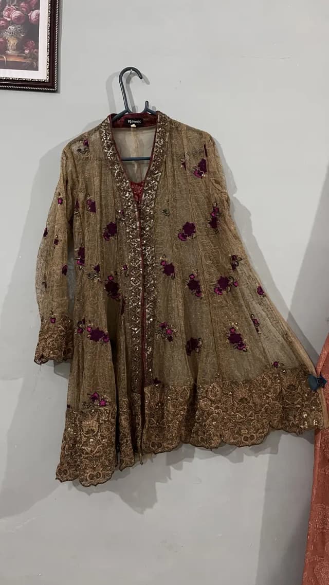 Fancy peplum frock