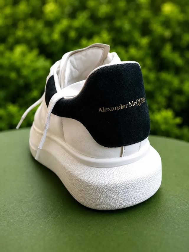 Alexander McQueen Style White & Black Premium Sneakers – New