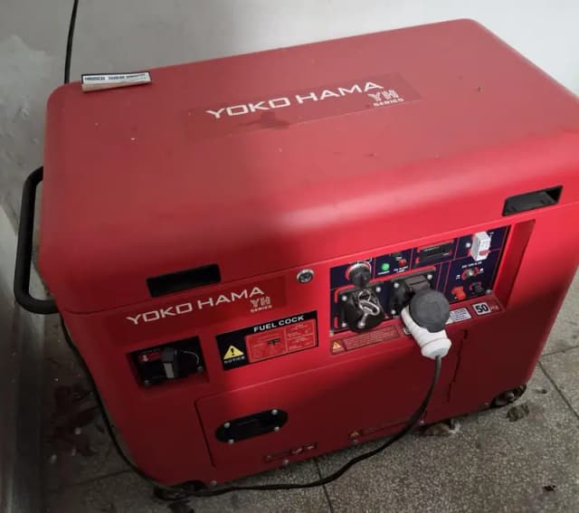 yokohama generator like new