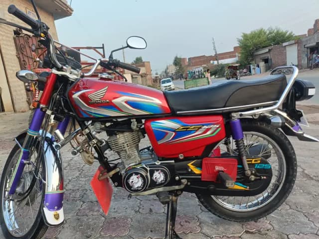 # Honda CG 125 Modified – Excellent Condition | Stylish Look