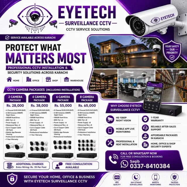 CCTV Camera Installation | WiFi CCTV | Home & Office Security Setup