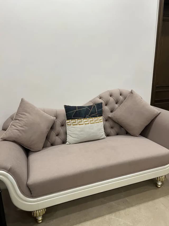 Sofa/3 seater/ dewan sold wood fantac brand