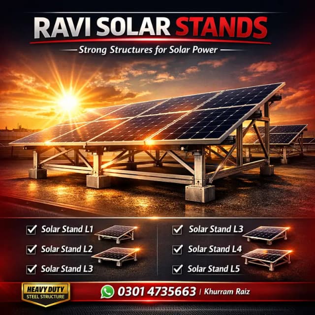 Solar Stand/solar stands | L2, L3,L4 ,L5 frames