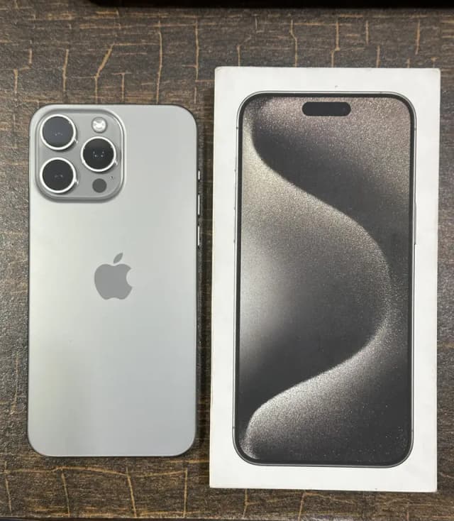 Apple iPhone 15 Pro Max dual physical PTA approved 256GB