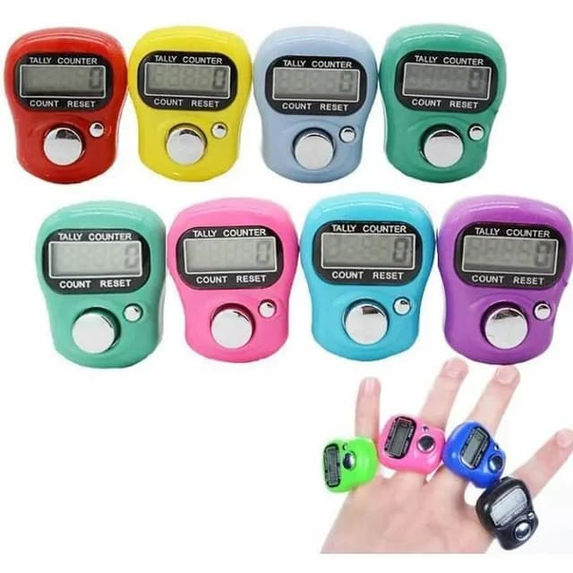 Digital Finger Tasbeeh Counter - All Colors Available by Qasim Reviews