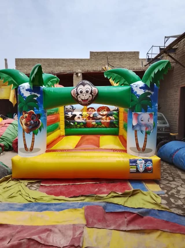 Jumping castle / token rides/ jhuly / games / park rides / kiddi ride